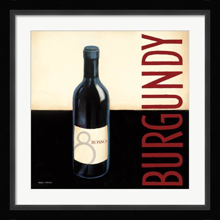 Framed Vin Moderne II Print