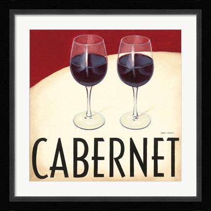 Framed Vin Moderne IV Print