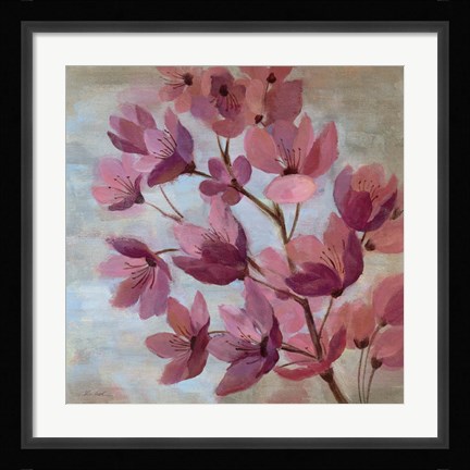 Framed April Blooms I Print