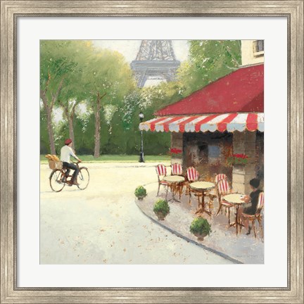 Framed Cafe du Matin III Print