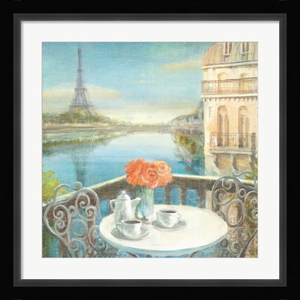 Framed Morning on the Seine Print