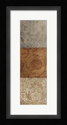 Framed Taupe Majesty II Print