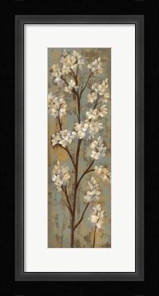 Framed Almond Branch I Print