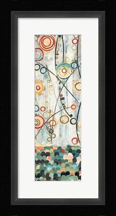 Framed Blooming Meadow III Print