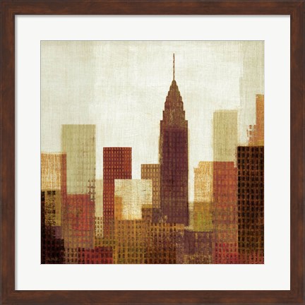 Framed Summer in the City III Print