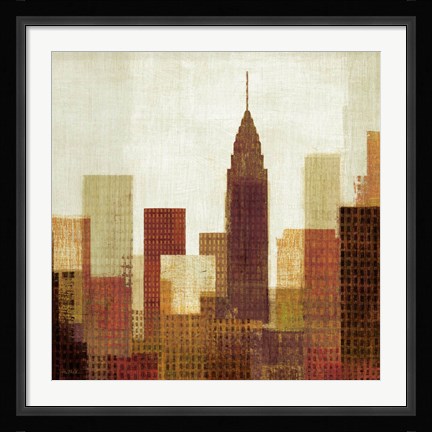 Framed Summer in the City III Print