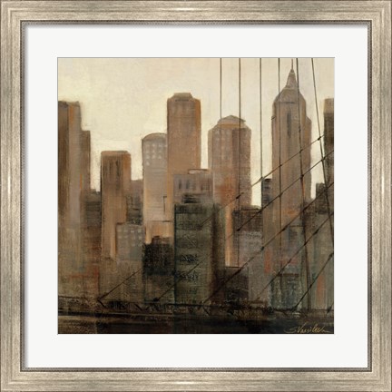 Framed View from the Bridge I Print