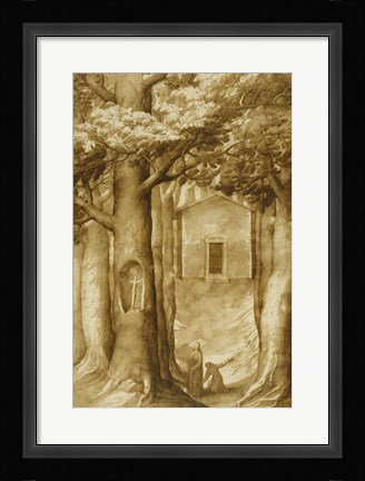 Framed La Verna: The Chapel of the Blessed Giovanni della Verna Print
