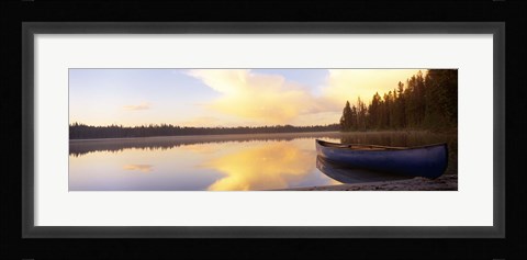 Framed Leigh Lake, Grand Teton Park, Wyoming, USA Print