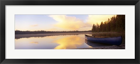 Framed Leigh Lake, Grand Teton Park, Wyoming, USA Print
