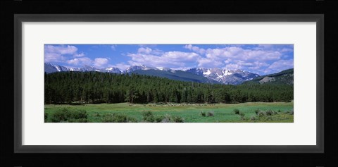 Framed Beaver Meadows Rocky Mountain National Park CO USA Print