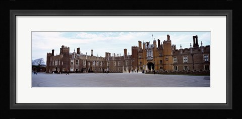 Framed Facade of a building, Hampton Court Palace, London, England Print