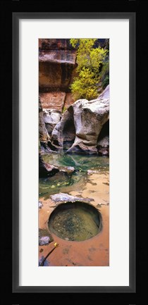 Framed Subway at Zion National Park, Utah, USA Print