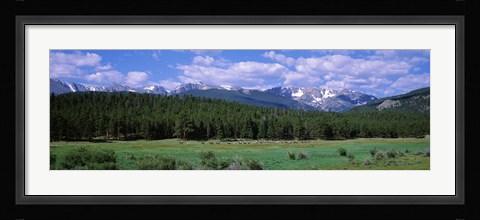 Framed Beaver Meadows Rocky Mountain National Park CO USA Print
