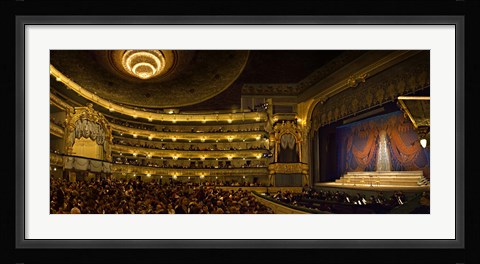Framed Crowd at Mariinsky Theatre, St. Petersburg, Russia Print