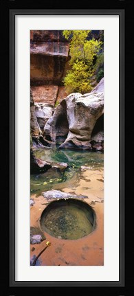 Framed Subway at Zion National Park, Utah, USA Print
