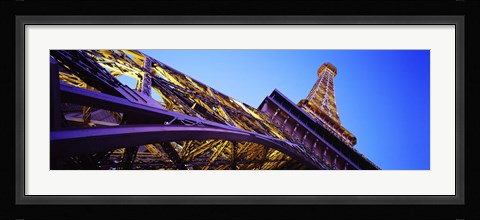 Framed Las Vegas Replica Eiffel Tower, Las Vegas, Nevada Print
