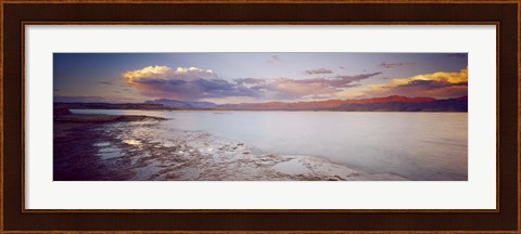 Framed Sunset over Lake Mead, Nevada, USA Print