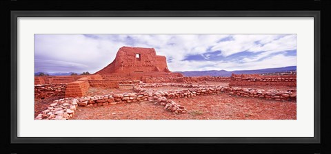 Framed Ruins of the Mission, Pecos National Historical Park, Pecos, New Mexico, USA Print