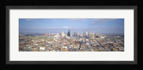 Framed Buildings in a city, Hyatt Regency Crown Center, Kansas City, Jackson County, Missouri, USA Print