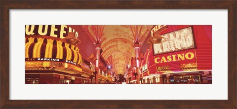 Framed Fremont St Experience, Las Vegas, NV Print