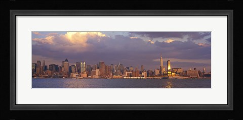 Framed New York City Hudson River NY Print