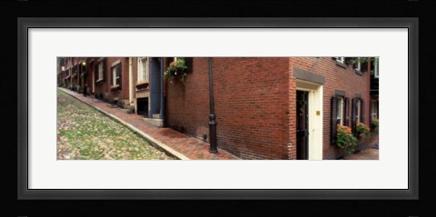 Framed Beacon Hill, Boston Massachusetts Print