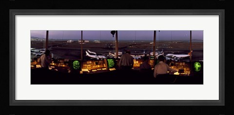 Framed San Francisco Intl Airport Control Tower San Francisco CA Print