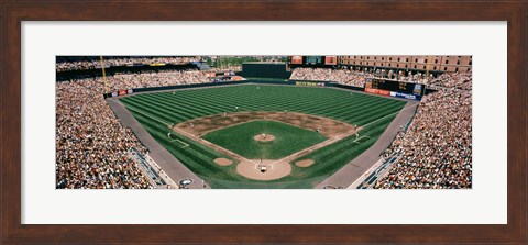 Framed Camden Yards Baseball Field Baltimore MD Print