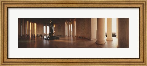Framed Jefferson Memorial Interior, Washington DC Print