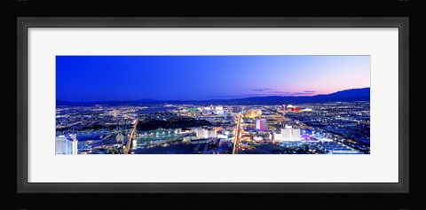 Framed Las Vegas Strip, Nevada, USA Print