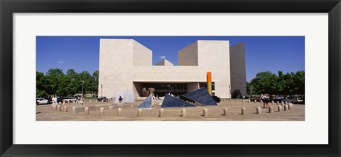 Framed Facade of a building, National Gallery of Art, Washington DC, USA Print