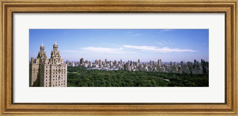 Framed Cityscape Of New York, NYC Print