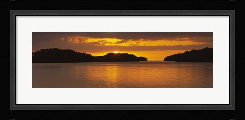 Framed Islands in the sea, Everglades National Park, Miami, Florida, USA Print