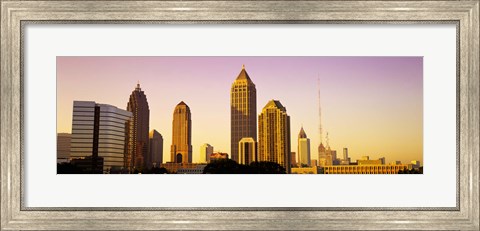 Framed Sunrise, Atlanta, Georgia, USA Print