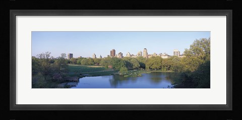 Framed Central Park, Upper East Side, NYC, New York City, New York State, USA Print