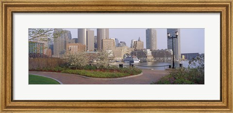 Framed Buildings in a city, Boston, Massachusetts, USA Print