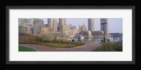 Framed Buildings in a city, Boston, Massachusetts, USA Print