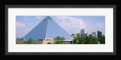 Framed USA, Tennessee, Memphis, The Pyramid Print