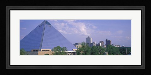 Framed Pyramid Memphis TN Print