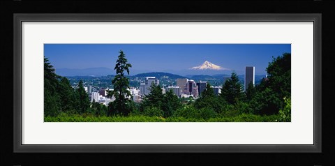 Framed Mt Hood Portland Oregon USA Print