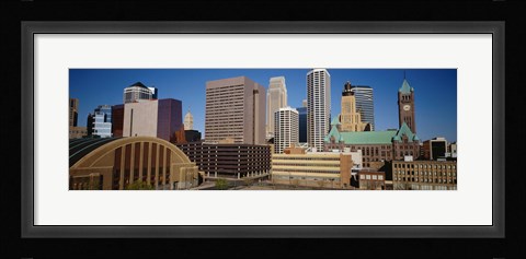 Framed Downtown Minneapolis MN Print