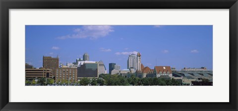 Framed Buildings in St Louis, Missouri Print