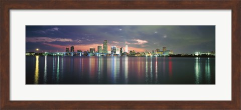 Framed USA, Florida, Miami Print
