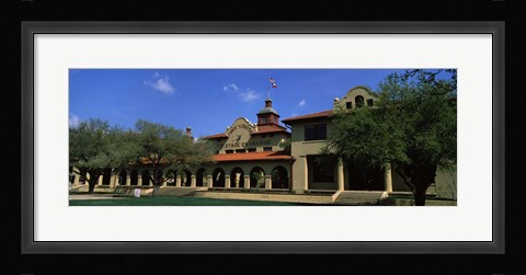Framed Facade of a building, Livestock Exchange Building, Fort Worth, Texas, USA Print