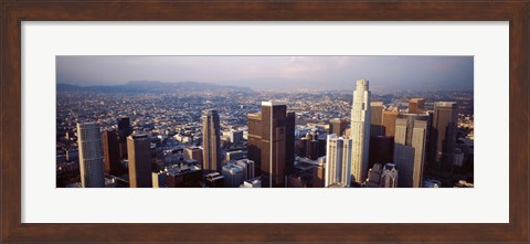 Framed Los Angeles, California, USA Print