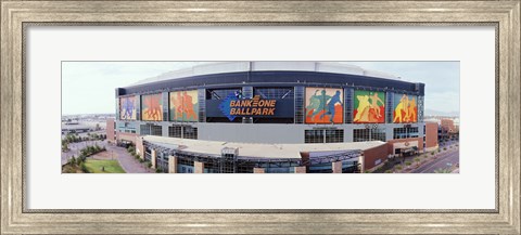 Framed Bank One Ballpark Phoenix AZ Print