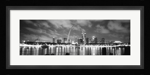 Framed Evening St Louis MO Print