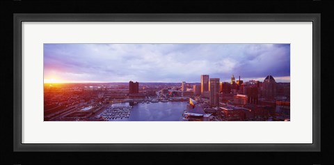 Framed Baltimore Maryland USA Print