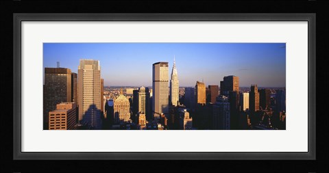 Framed Afternoon Midtown Manhattan New York NY Print